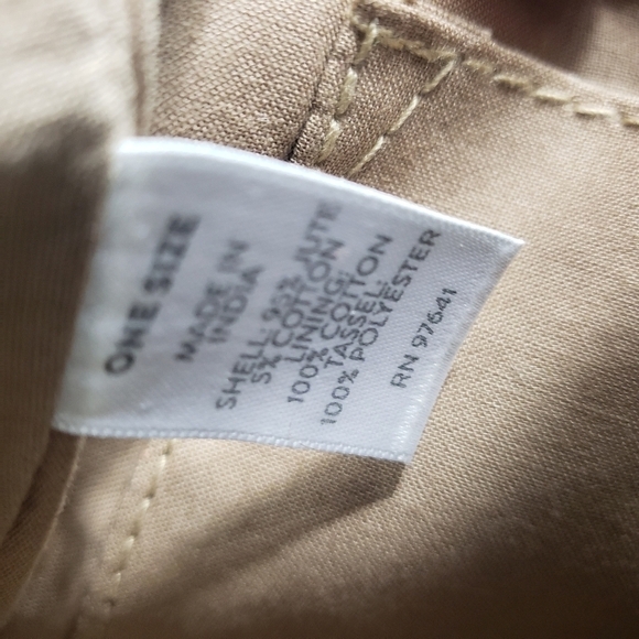 J.JILL Jute Wristlet Clutch with Tassel Striped Multi Color - Picture 3 of 5